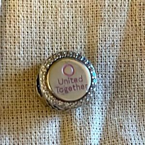 Pandora United together Stronger than ever ❤️ charm